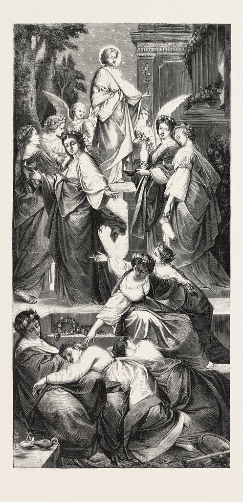 Detail of The Wise and Foolish Virgins by Anonymous