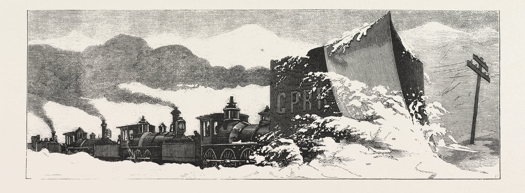 Detail of Clearing Snow Block: How They Do It in America by Anonymous