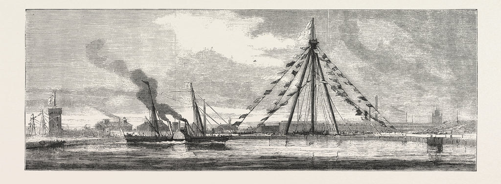Detail of H.R.H. Princess Louise on Board the Alberta, Opening the New Extension Works, Portsmouth Dockyard by Anonymous