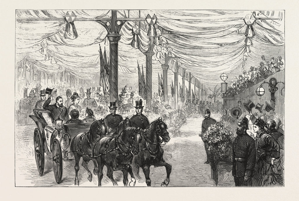 Detail of The Home-Coming of the Prince of Wales by Anonymous