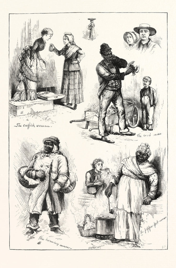 Detail of Philadelphia Centennial Exhibition, Street Sketches in the Town, United States by Anonymous