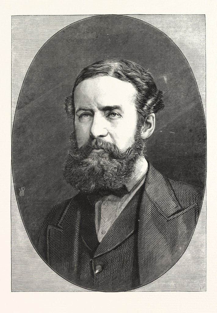 Detail of Sir John Lubbock, Bart., M.P. for Maidstone by Anonymous