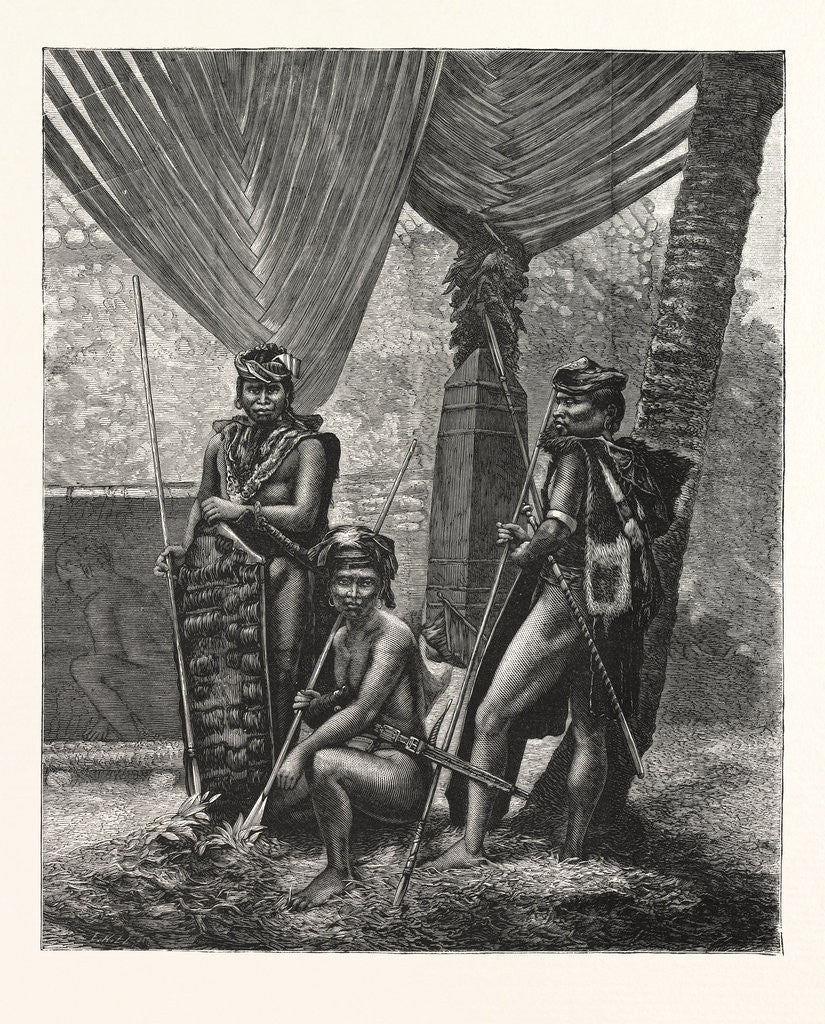 Detail of Recent Piracy at the Straits Settlements: Dyaks of Borneo by Anonymous