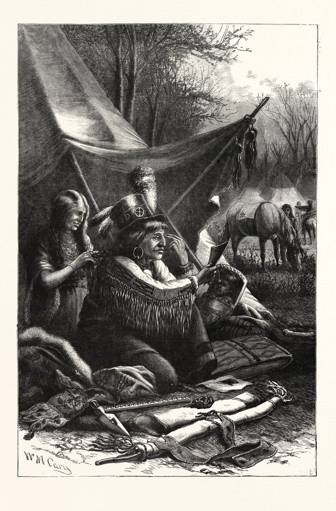 Detail of An Indian Toilet, United States by Anonymous