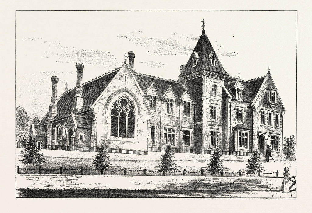 Detail of New Endowed Grammar School, Odiham, Hants by Anonymous