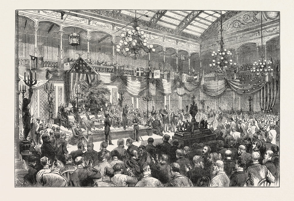 Detail of The Philadelphia Centennial Exhibition by Anonymous