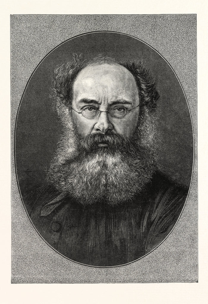 Detail of Mr. Anthony Trollope, 24 April 1815 – 6 December 1882, English Novelist of the Victorian Era by Anonymous