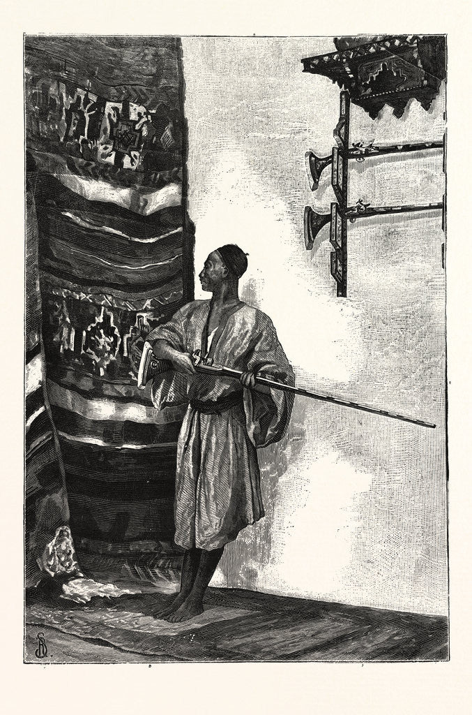 Detail of The Guard of the Harem by Anonymous