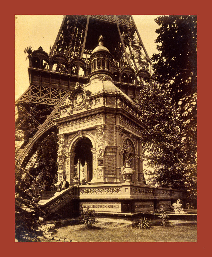 Detail of Pavilion Perusson, Exhibit of Bricks, Enamels, Terre-Cotta and Ceramics by Anonymous