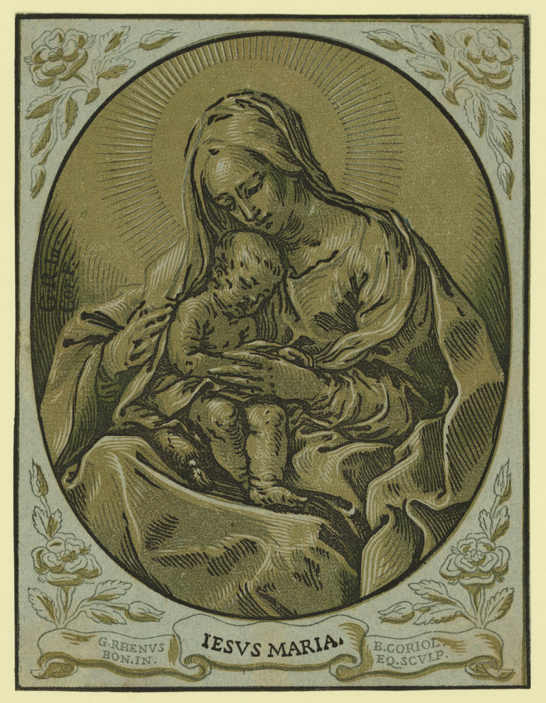 Detail of The Virgin and Child, Between 1630 and 1655 by Anonymous