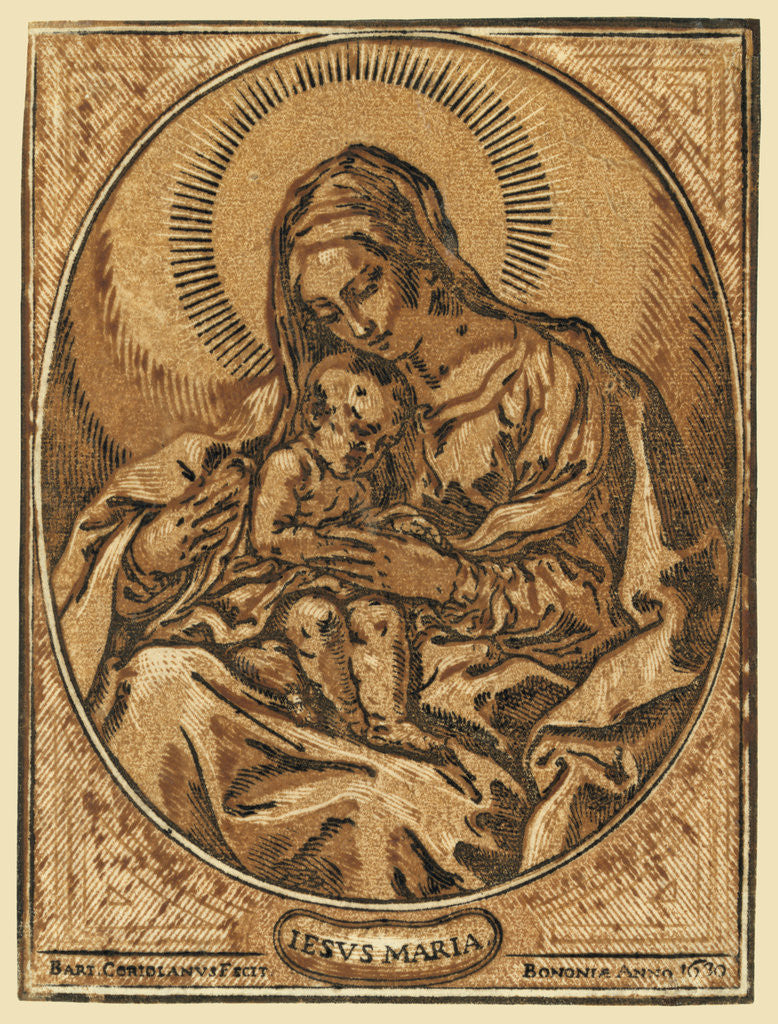 Detail of The Virgin and Child by Anonymous