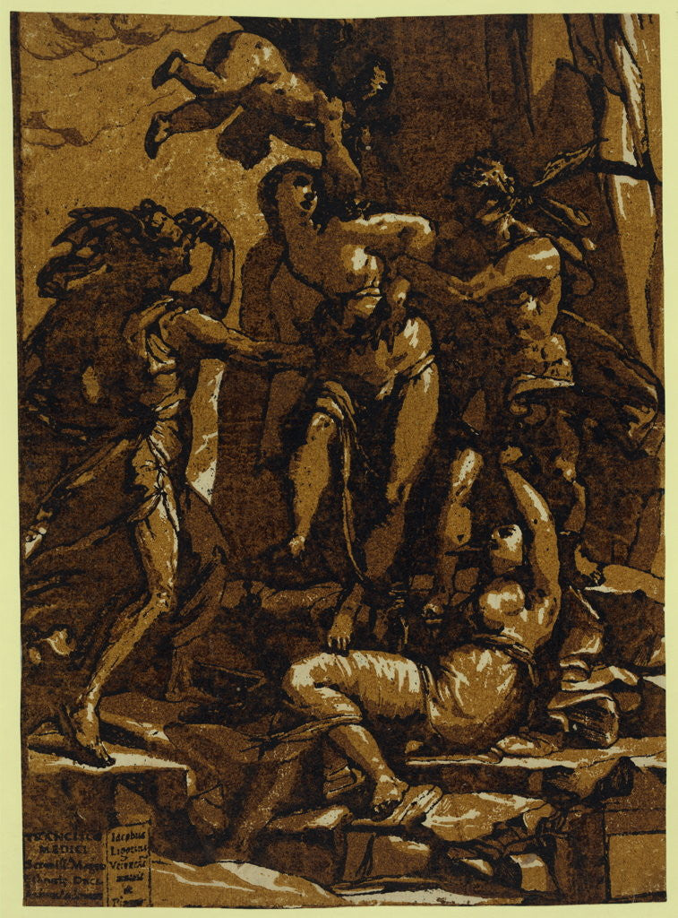 Detail of Virtue, 1585, Andreani, Andrea, Approximately 1560-1623 by Anonymous