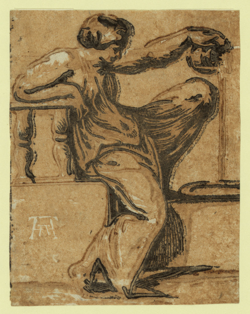 Detail of Temperance by Anonymous