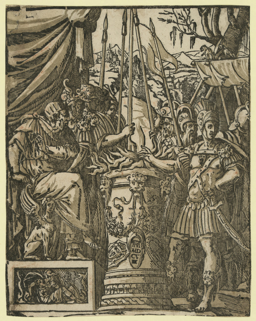 Detail of Mutius Scaevola by Anonymous