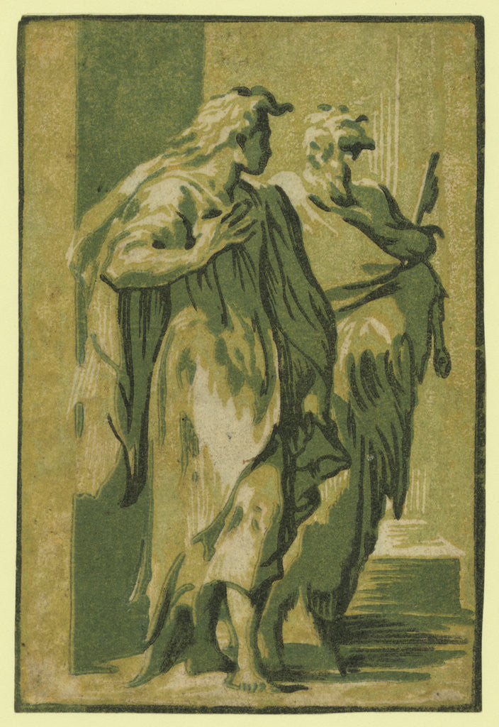 Detail of Saints Peter and John by Anonymous