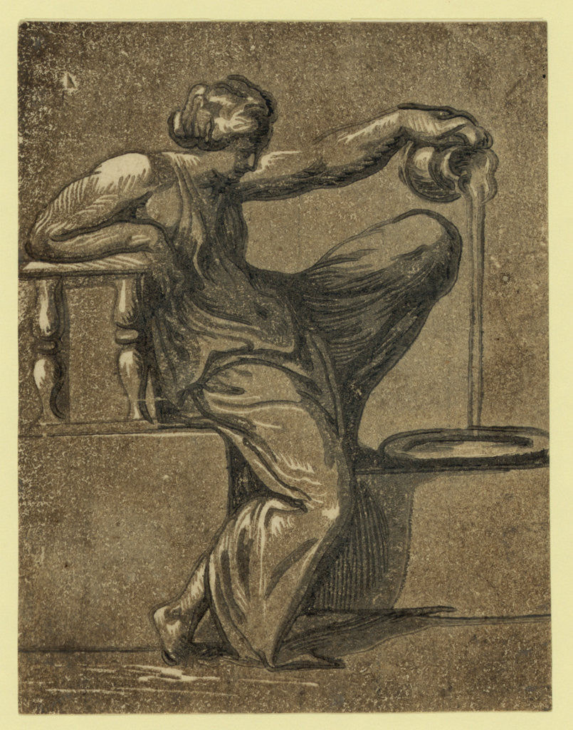 Detail of Temperance by Anonymous