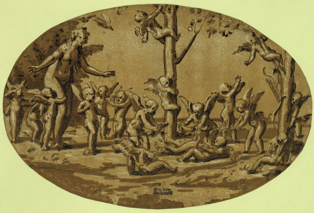 Detail of Venus and Cupids by Anonymous