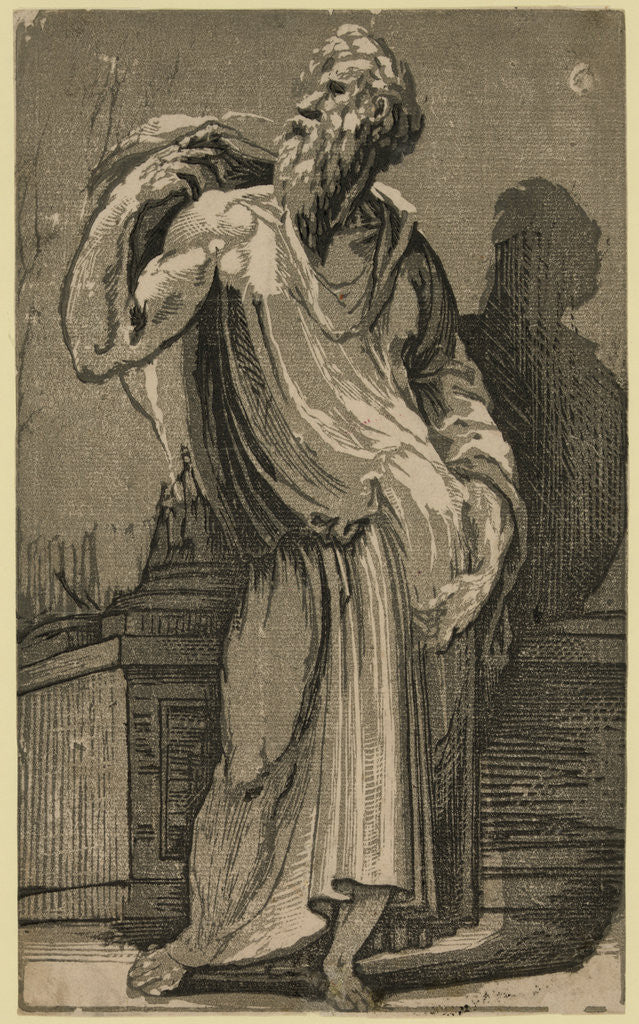 Detail of A Philosopher by Anonymous