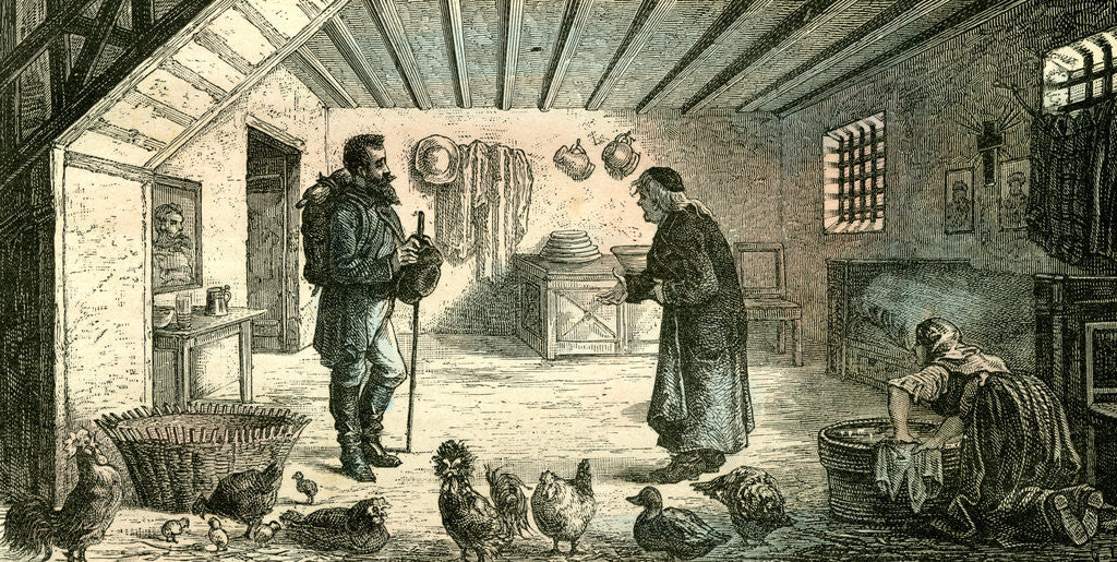 Detail of Mune Italy Vicarage 19th Century by Anonymous