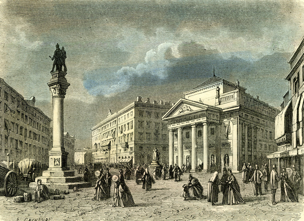 Detail of Triest Italy 19th Century by Anonymous