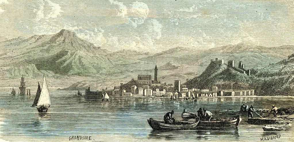 Detail of Trieste Italy 1876 by Anonymous