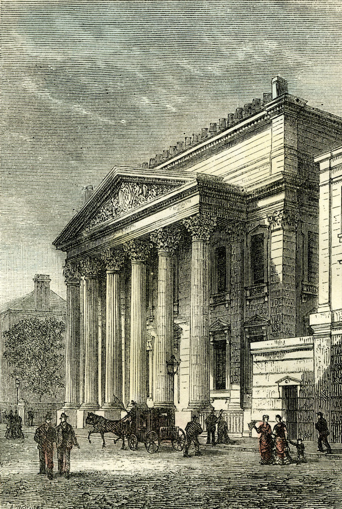 Detail of Montreal Canada 1858 by Anonymous