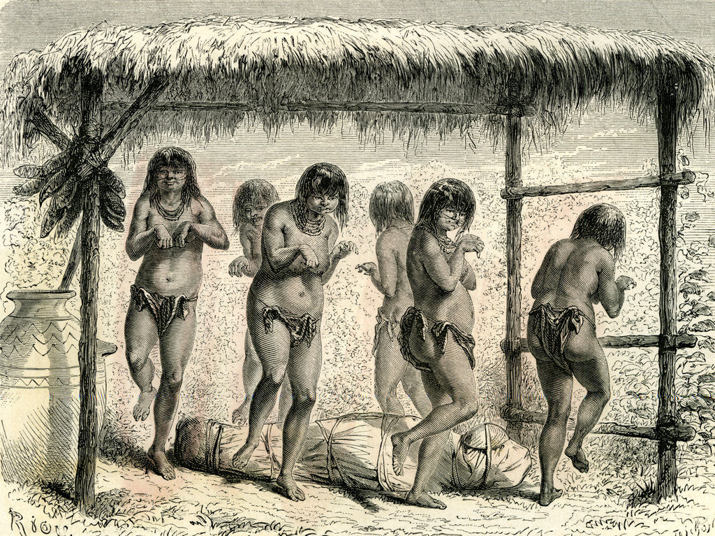 Detail of Chirinqui 1869 Peru by Anonymous