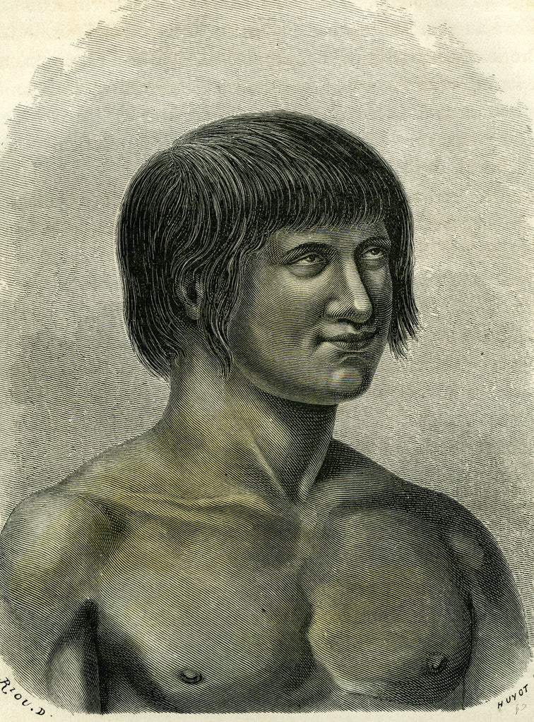 Detail of Remo Indian 1869 Peru by Anonymous