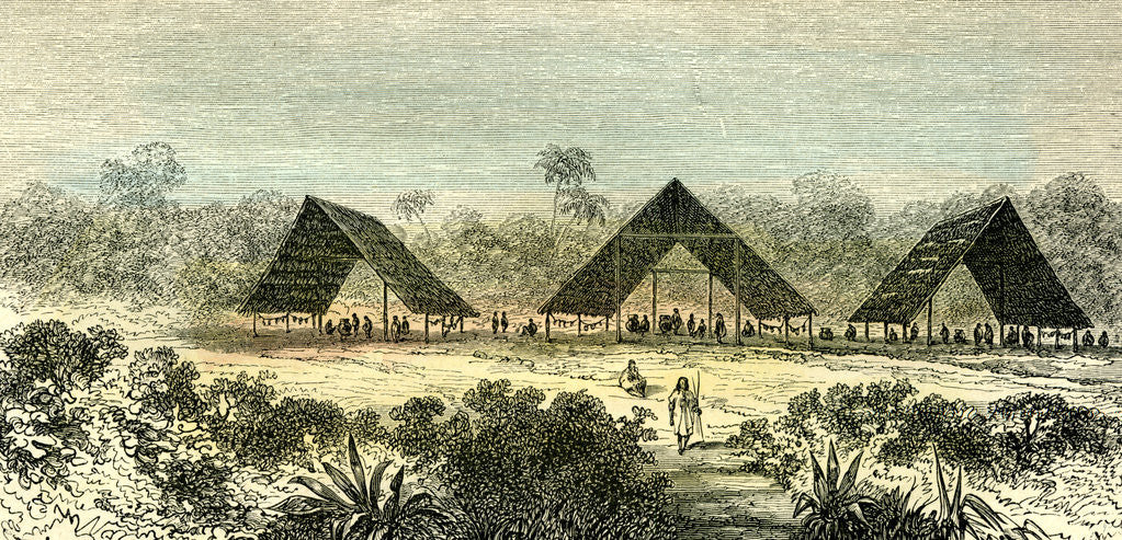 Detail of Consaya 1869 Peru by Anonymous
