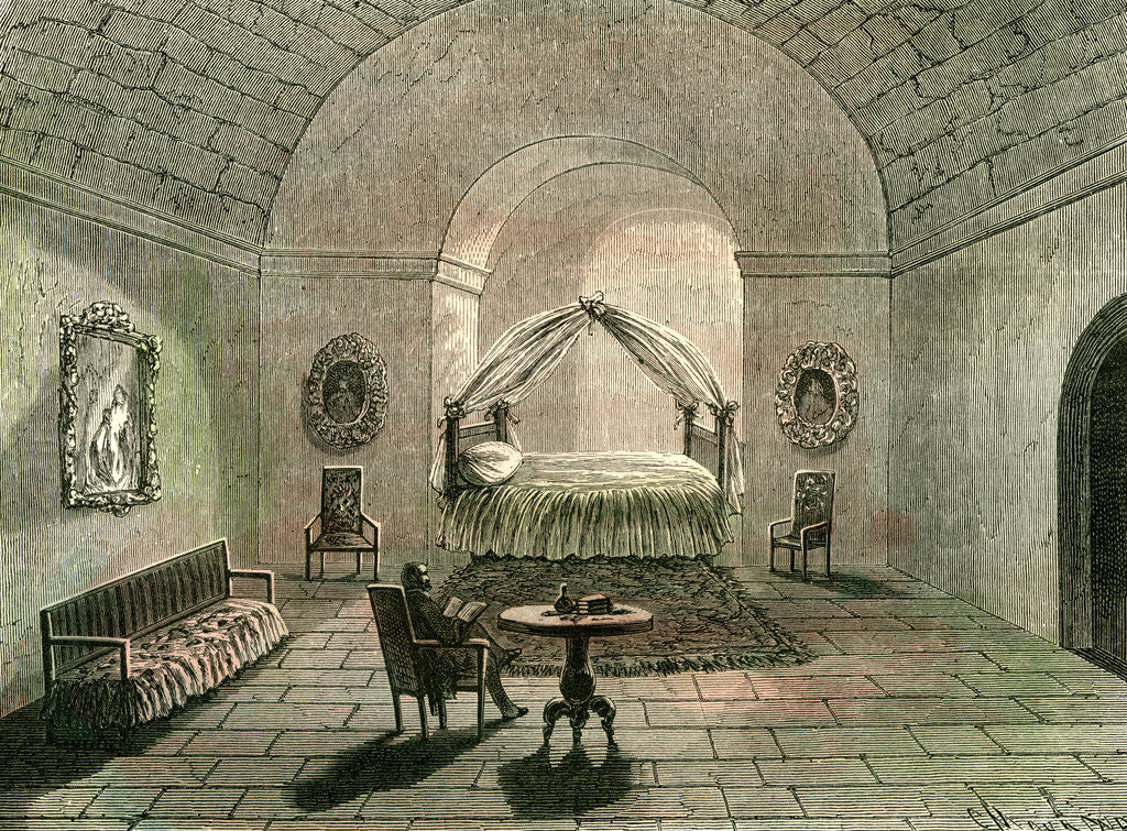 Detail of Arequipa Sleeping Room 1869 Peru by Anonymous