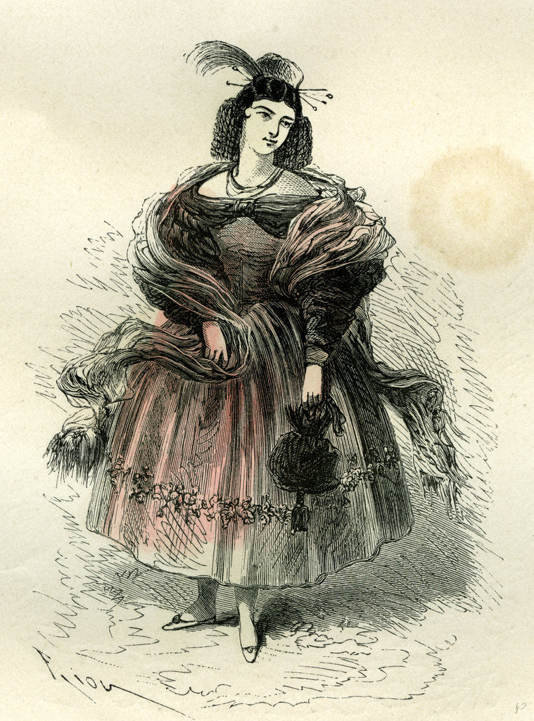 Detail of Arequipa 1869 by Anonymous