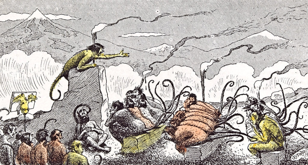 Detail of A Fairy Tale by Anonymous