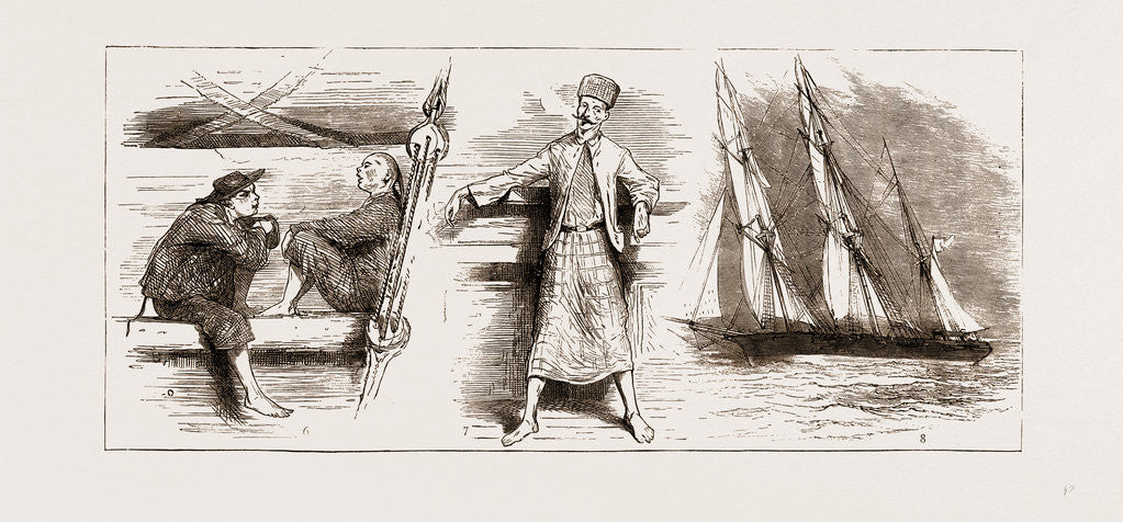 Detail of Reorganising The Chinese Navy, On Board The Training Ship kein-wei by Anonymous