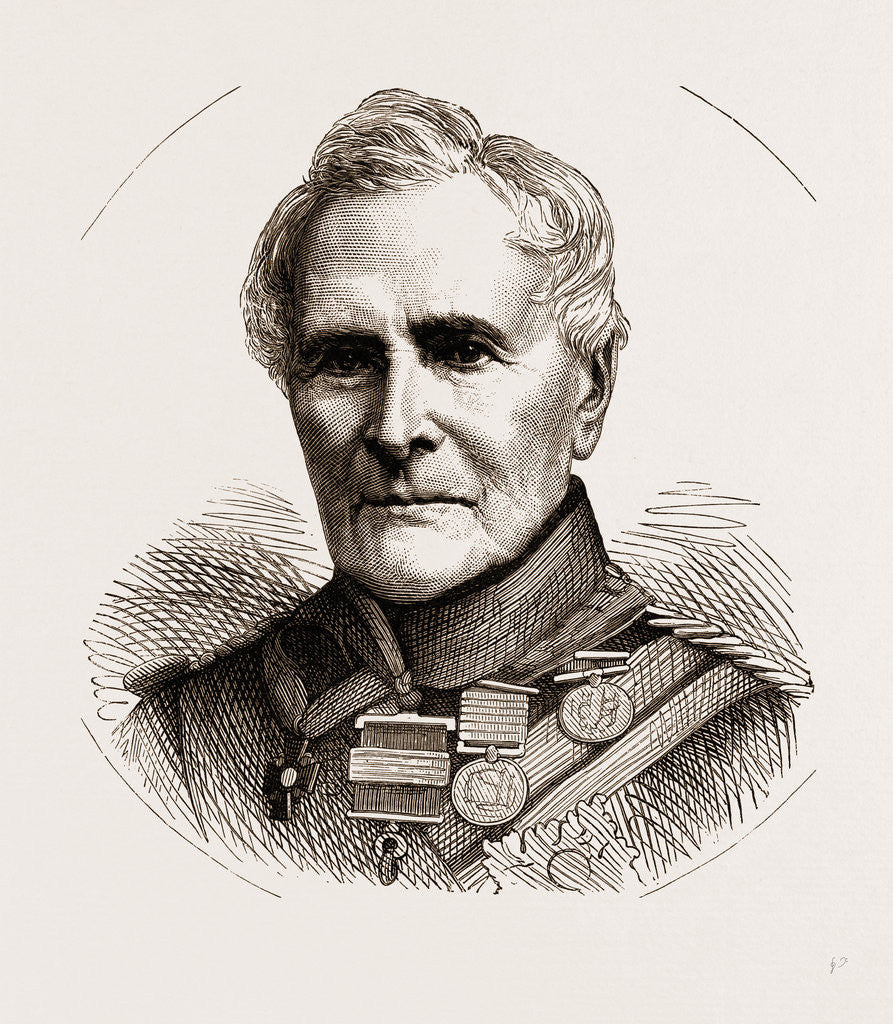 Detail of Field-marshal Sir W. Maynard Gomm, G.c.b. by Anonymous