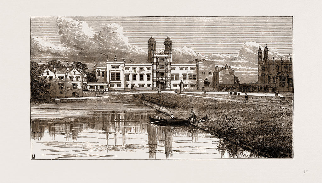 Detail of The Jesuit College, Stonyhurst by Anonymous