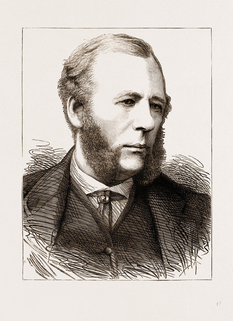 Detail of The Trial Of The Guicowar Of Baroda, 1875: Serjeant W. Ballantine by Anonymous