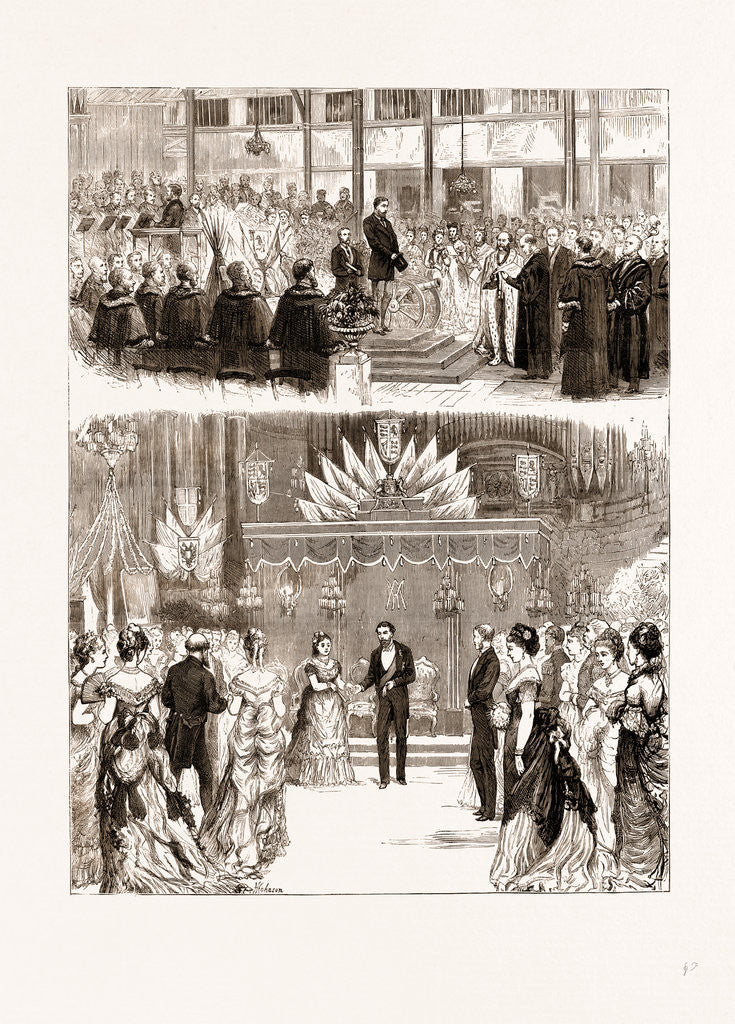 Detail of H.R.H. The Duke Of Edinburgh At Leeds by Anonymous
