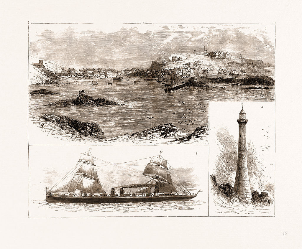 Detail of The Wreck Of The schiller On The Scilly Isles by Anonymous