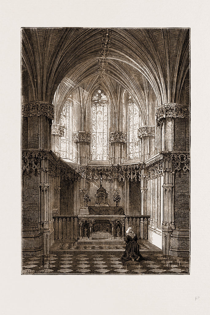 Detail of The Chateau D'amboise On The Loire, France by Anonymous