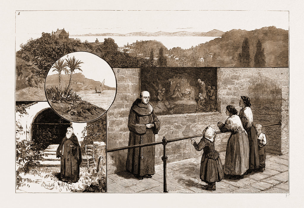 Detail of The Riviera by Anonymous