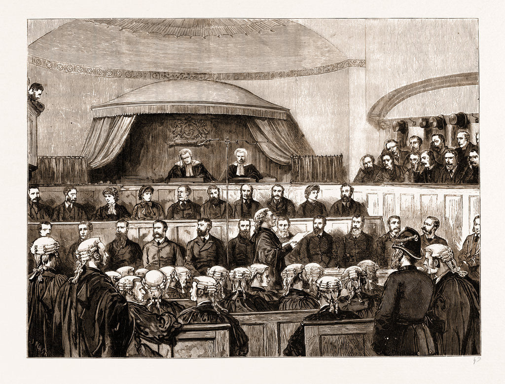 Detail of The State Trials In Ireland by Anonymous