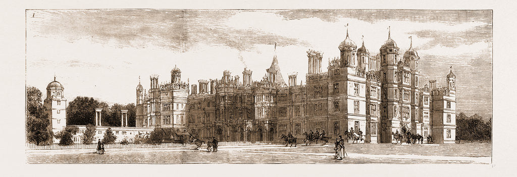 Detail of The Prince And Princess Of Wales In The Midlands by Anonymous