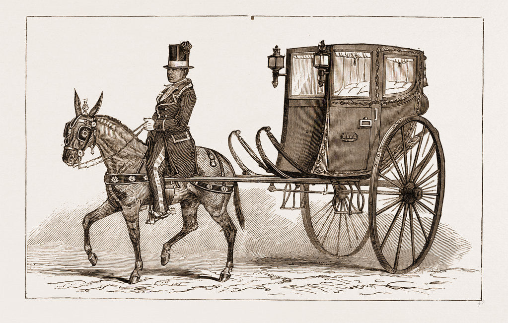 Detail of The caleza, Or Old-fashioned Carriage Of The Country by Anonymous