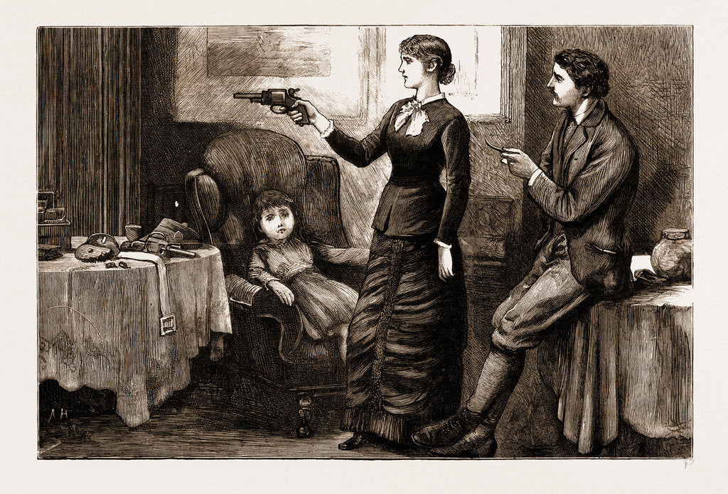 Detail of The Reign Of Terror In Ireland, 1881: A Lesson In The Art Of Self-defence by Anonymous