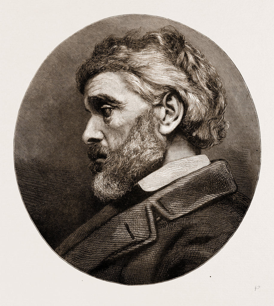 Detail of Thomas Carlyle, 1881 by Anonymous