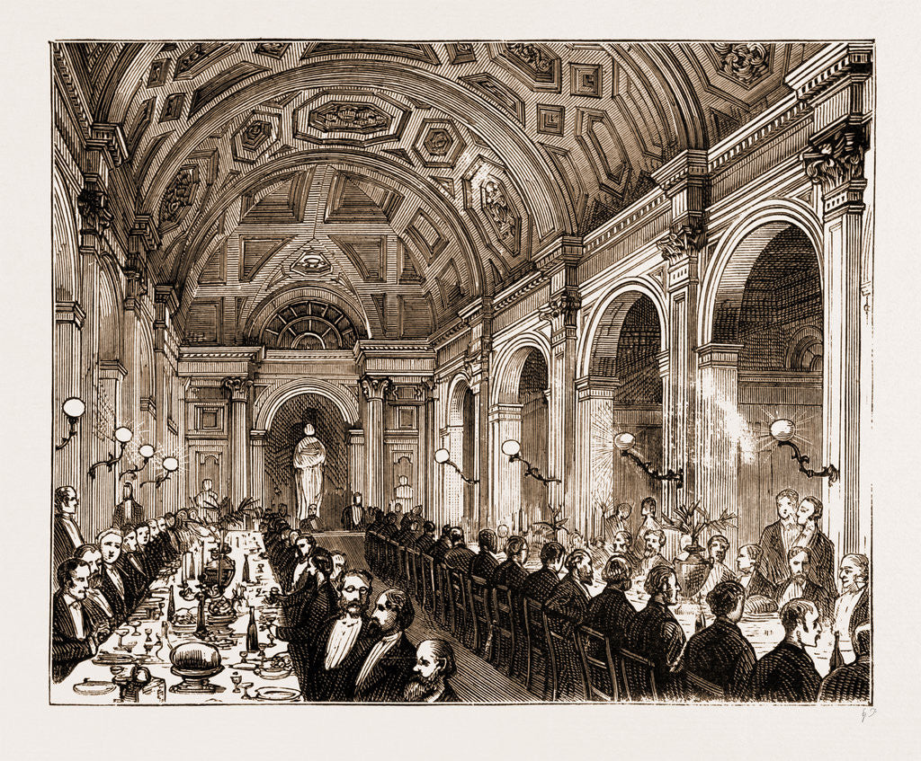 Detail of Opening Of The New Wing Of University College, London by Anonymous