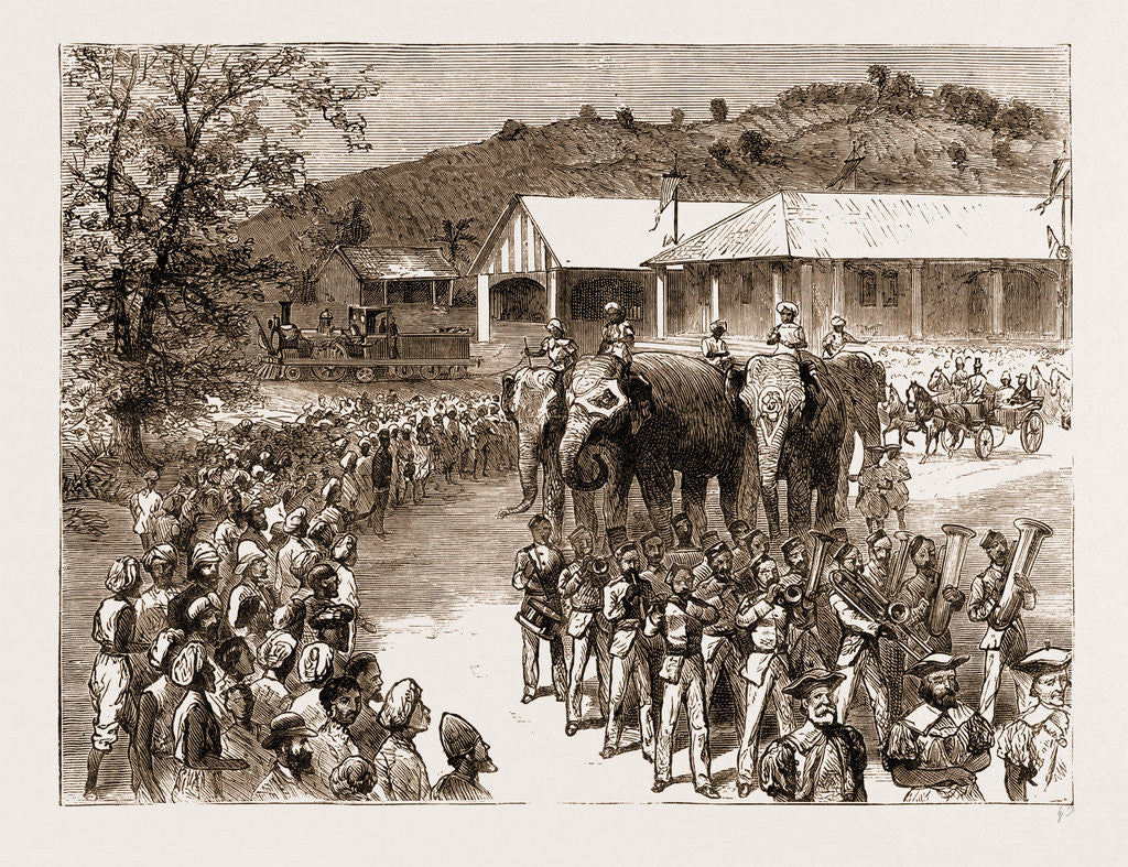 Detail of Railway Extension In Ceylon, Sri Lanka by Anonymous