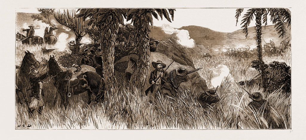 Detail of The Rebellion In The Transvaal, South Africa by Anonymous