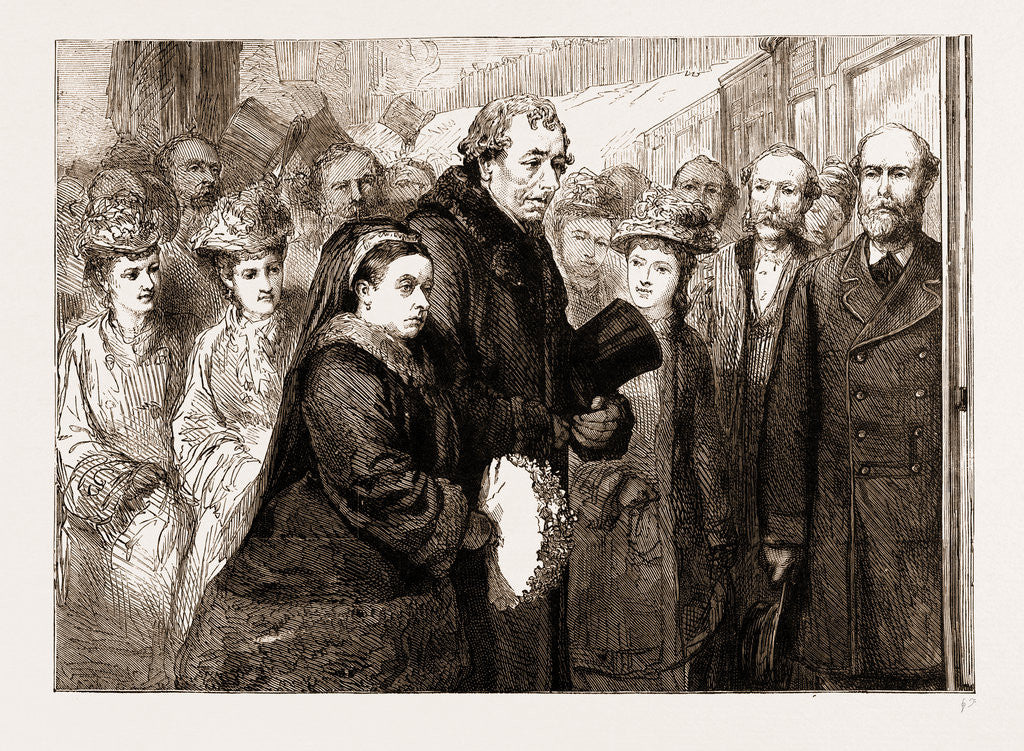 Detail of Her Majesty's Visit To Hughenden, December by Anonymous