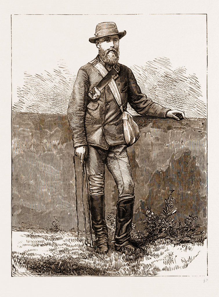 Detail of Mr. H.l. Dacombe, The Bearer Of The First Despatches To And From Pretoria During The Siege By The Boers by Anonymous